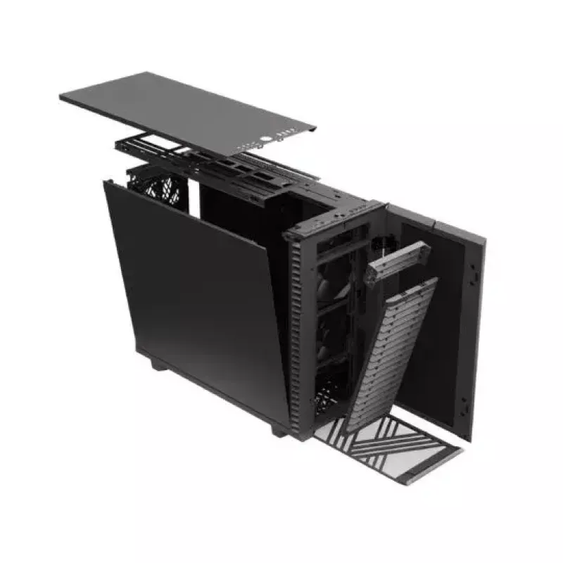 Fractal Design Define 7 PCGH Edition Midi-Tower-Gehäuse, schwarz (FD-C-DEF7A-11)