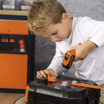 Kinder-Werkzeugkoffer Simba-Dickie Smoby Black+Decker Spielwerkzeug-Set