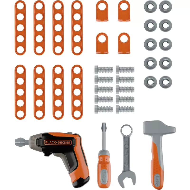 Kinder-Werkzeugkoffer Simba-Dickie Smoby Black+Decker Spielwerkzeug-Set
