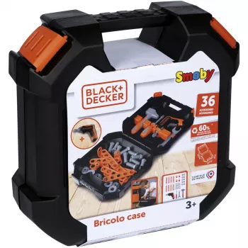 Kinder-Werkzeugkoffer Simba-Dickie Smoby Black+Decker Spielwerkzeug-Set