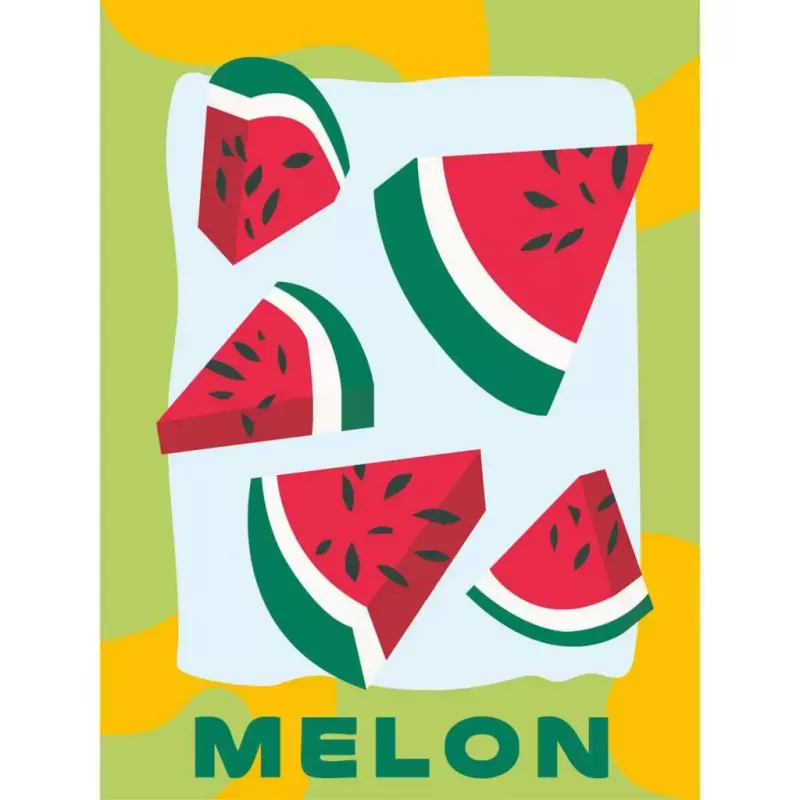 Malen-nach-Zahlen-Set Ravensburger CreArt – Melonen (Design), Ravensburger 25516