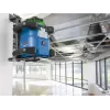 Bosch GRL 650 CHVG Professional Akku-Rotationslaser, 70 m, grüner Laser, 18 V, mit Akku ProCORE18V 4,0 Ah, Halterung und Koffer, blau
