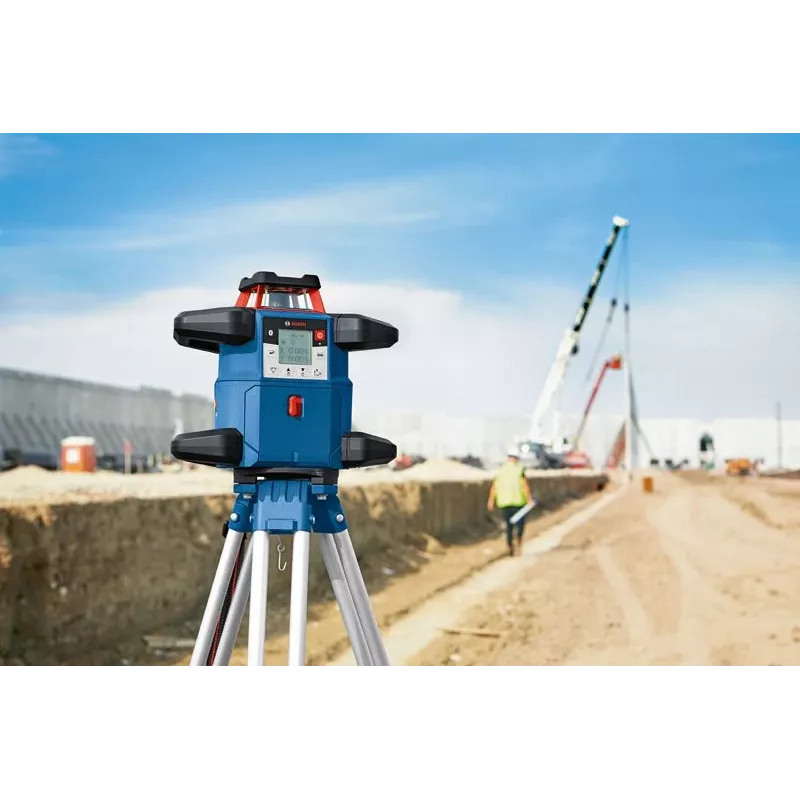 Bosch GRL 600 CHV Professional Laser-Wasserwaage – 18V rote Laserlinie, Akku ProCORE18V 4.0Ah
