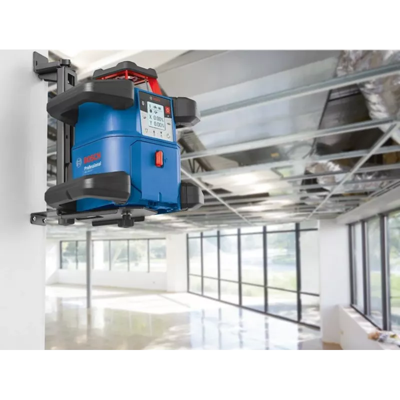 Bosch GRL 600 CHV Professional Laser-Wasserwaage – 18V rote Laserlinie, Akku ProCORE18V 4.0Ah