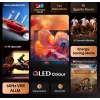 Hisense 85E77Q QLED Smart-TV 85 Zoll (215 cm), 4K Ultra HD, WLAN, Triple-Tuner, Schwarz