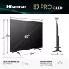 Hisense 65E77Q PRO 165,1 cm (65 Zoll) 4K Ultra HD Smart TV Wi-Fi Schwarz
