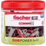 fischer DUOPOWER 8x40 Universaldübel-Sortiment in wiederverschließbarer Dose (80 Stück)