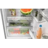 Bosch Serie 6 KGN39AIAU Kühl-Gefrierkombination, freistehend, 363 l (260 l + 103 l), 203 cm, Energieeffizienzklasse A, Edelstahl gebürstet