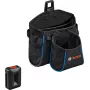 Bosch GWT 2 Professional 1600A0265S Werkzeugtasche, 1000D-Polyester, 5 kg Tragelast, Schwarz/Blau