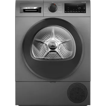 Bosch Serie 6 WQG243DR10 Wärmepumpentrockner Freistehend Frontlader 9 kg Grau