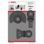 Bosch Starlock Fliesen-Basis-Set, 3-teiliges Sägeblatt-Set für Multifunktionswerkzeuge (ACZ 85 MT4, AIZ 20 AB, ATZ 52 SC)