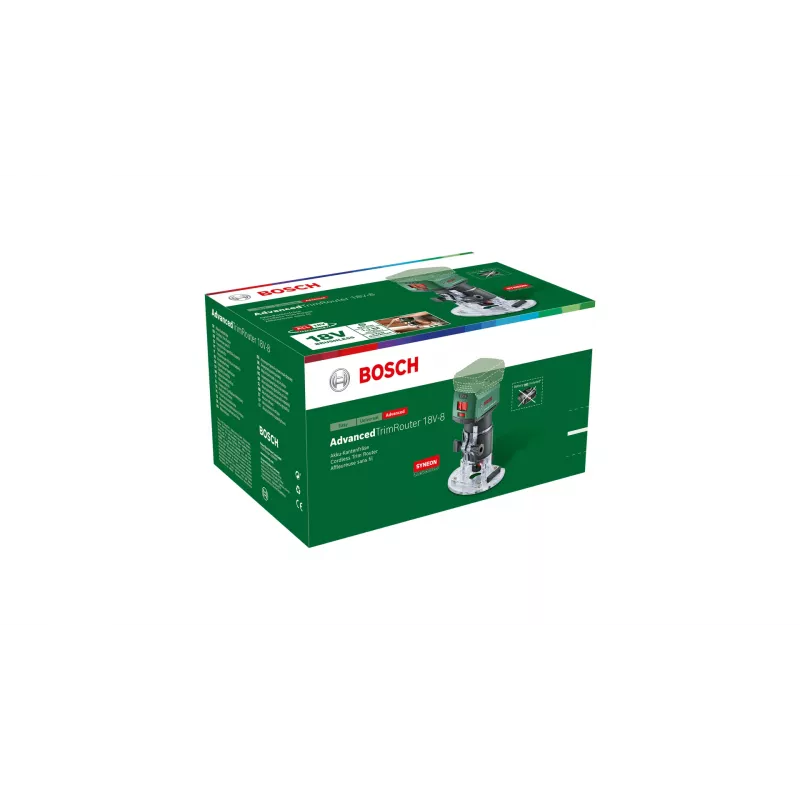 Bosch AdvancedTrimRouter 18V-8 Akku-Kantenfräse, ohne Akku und Ladegerät