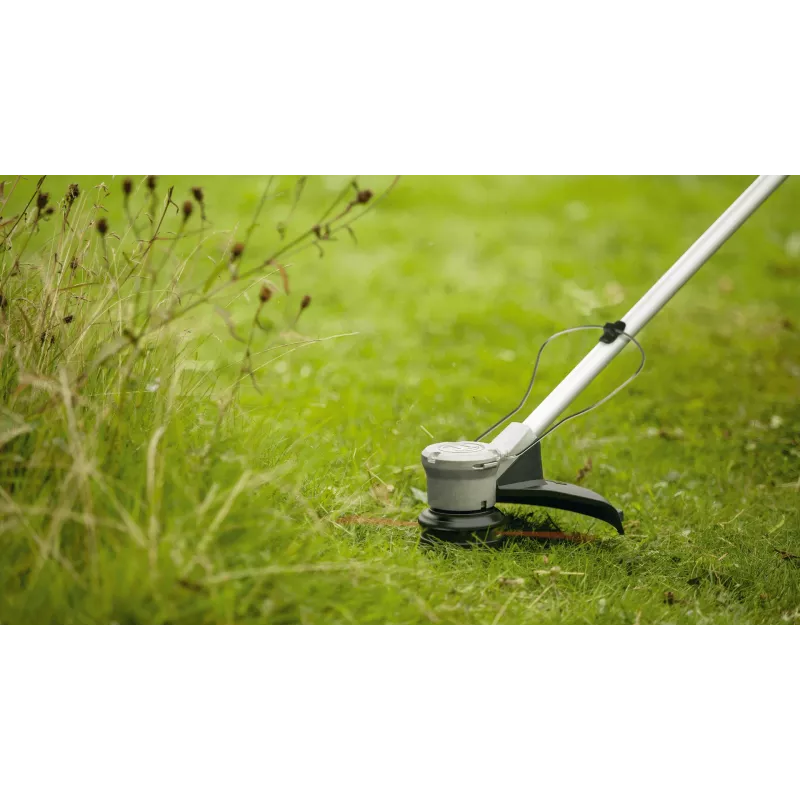 Bosch AdvancedGrassCut 36V-33 06008C1K00 Akku-Rasentrimmer, 36 V, 33 cm, mit 2,0 Ah Li-Ionen-Akku, Grün/Schwarz