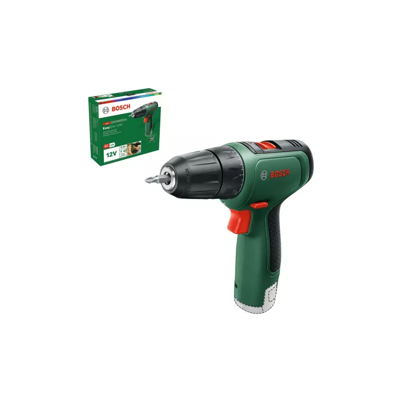Bosch EasyDrill 1200 1500 RPM Keyless 940 g Schwarz, Grün