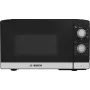 Bosch Serie 2 FFL020MS2 Mikrowelle Schwarz, Edelstahl Solo-Mikrowelle Arbeitsplatte 20 l 800 W