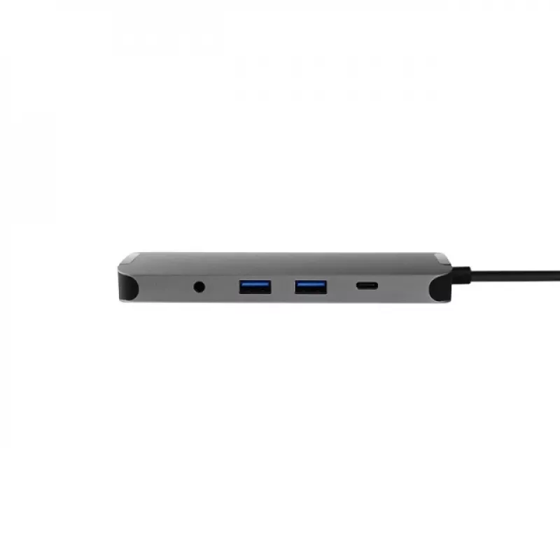 Chieftec DSC-901 USB-C Dockingstation, USB 3.2 Gen 1, HDMI, Gigabit-LAN, 2x USB-A, 2x USB-C, Titan