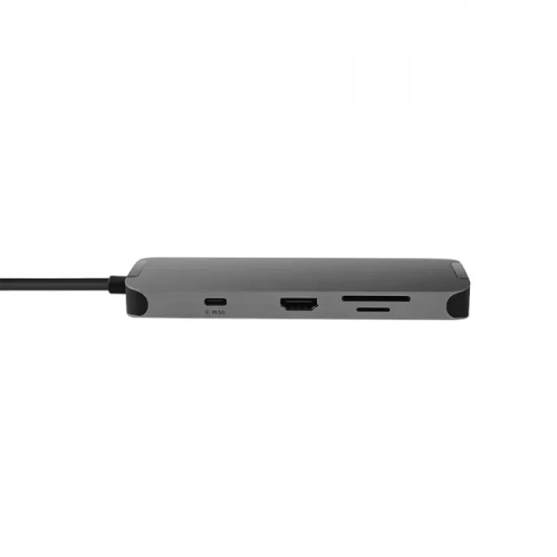 Chieftec DSC-901 USB-C Dockingstation, USB 3.2 Gen 1, HDMI, Gigabit-LAN, 2x USB-A, 2x USB-C, Titan