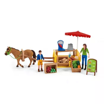 Mobiler Farmstand Schleich Farm Life Sunny Day 42528
