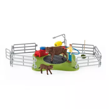 Schleich BAUERNHOF Happy Cow Wash