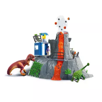 Schleich Dinosaurier Vulkan-Expeditions-Basislager mehrfarbig 42564