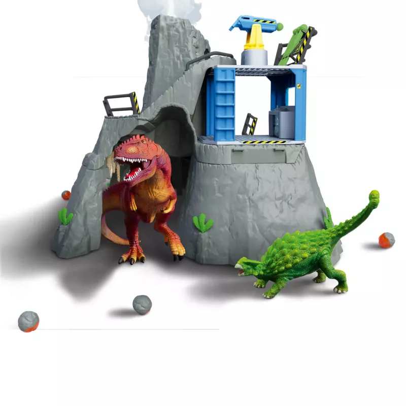 Schleich Dinosaurier Vulkan-Expeditions-Basislager mehrfarbig 42564