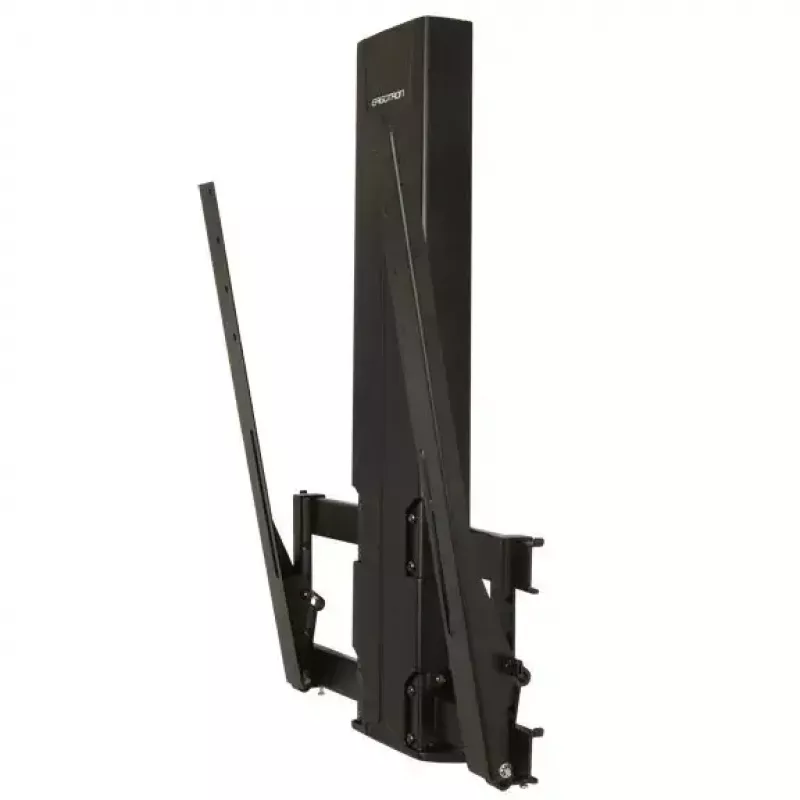 Ergotron Glide Wall Mount HD 61-061-085 Wandhalterung, bis 152,4 cm (60 Zoll), höhenverstellbar, neigbar, 18,1 kg, schwarz