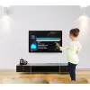 Ergotron Glide Wall Mount HD 61-061-085 Wandhalterung, bis 152,4 cm (60 Zoll), höhenverstellbar, neigbar, 18,1 kg, schwarz