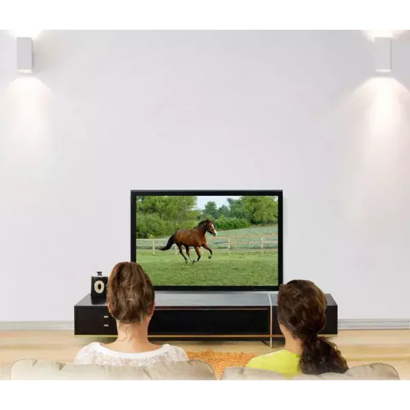 Ergotron Glide Wall Mount HD 61-061-085 Wandhalterung, bis 152,4 cm (60 Zoll), höhenverstellbar, neigbar, 18,1 kg, schwarz