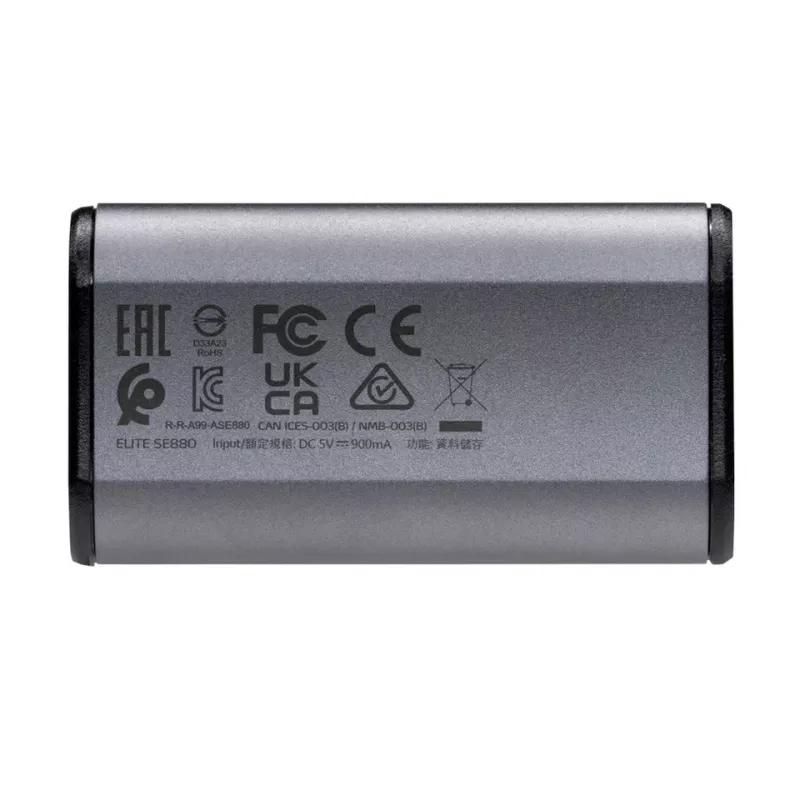 ADATA SE880 500 GB externe SSD, USB-C 3.2 Gen 2x2, grau