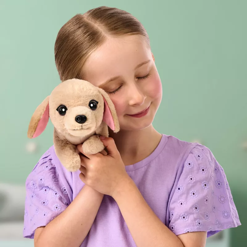 Moose Toys Little Live Pets My Really Real Puppy Mini's - Golden Retriever Buddy