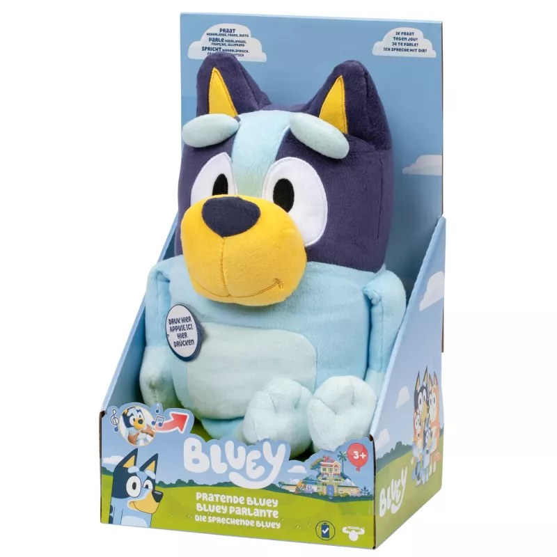 Moose Toys Pratende BLUEY, Cartoon character, 3 yr(s), Sounding, AA, Batteries included