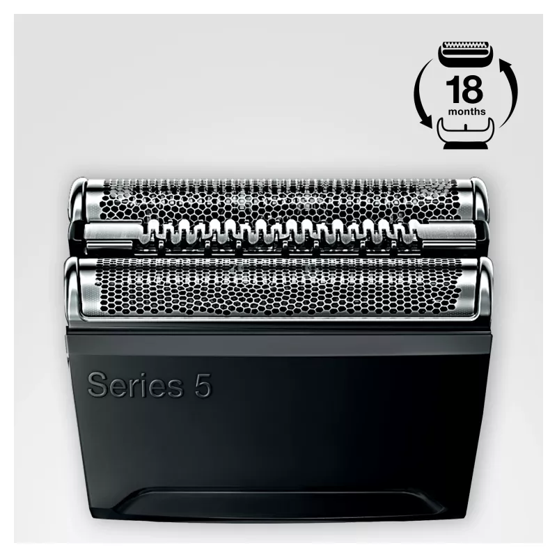 Braun Series 5 52B Ersatzkopf für Elektrorasierer – Schwarz