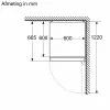 Bosch Serie 4 KGN362LAF Kühl-Gefrierkombination Freistehend 321 L Metallic