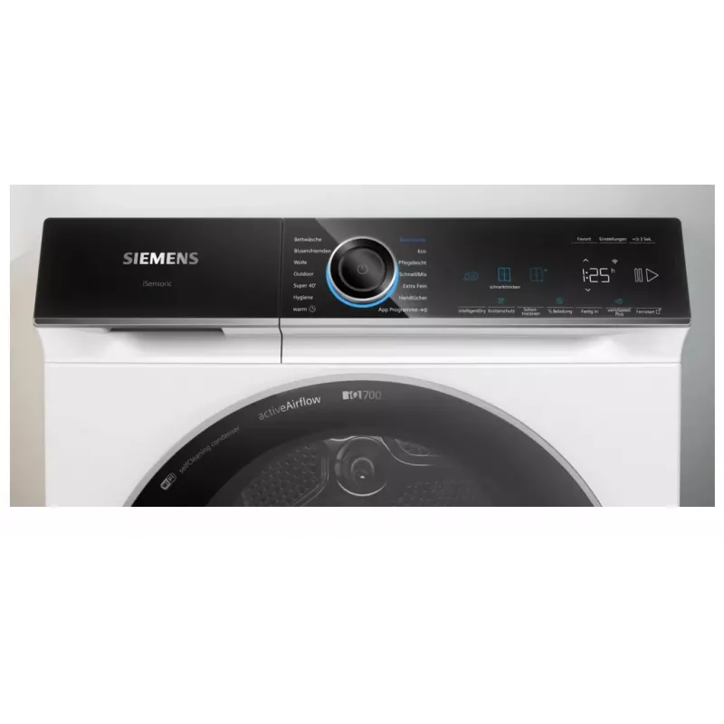 Siemens WR47B2C40 Wäschetrockner Freistehend Frontlader 9 kg Weiß