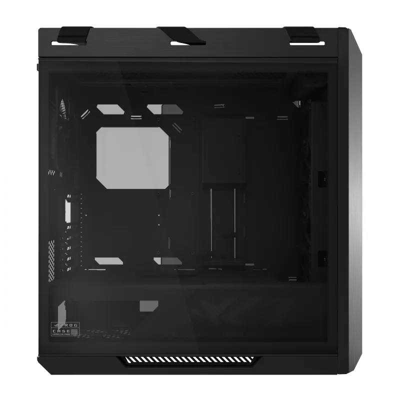 ASUS ROG Strix Helios II GX601S PC-Gehäuse, Midi-Tower, E-ATX, gehärtetes Glas, Aura Sync RGB, 4x 140-mm-Lüfter, USB-C, Schwarz