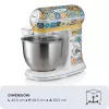 Ariete 1588/0P Positano Planeten-Küchenmaschine, 5,5 l, 2400 W, mehrfarbig