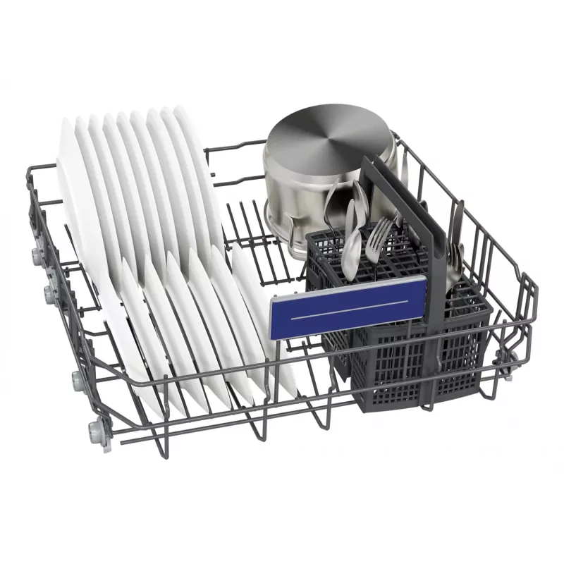 Unterbaufähiger Geschirrspüler Siemens SN43HW03TE, 13 Maßgedecke, 60 cm, Weiß, 46 dB, Home Connect