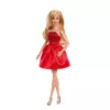 Barbie Mattel 80. Jubiläum Rubinrote Jubiläums-Modepuppe mit rotem Kleid und Accessoires