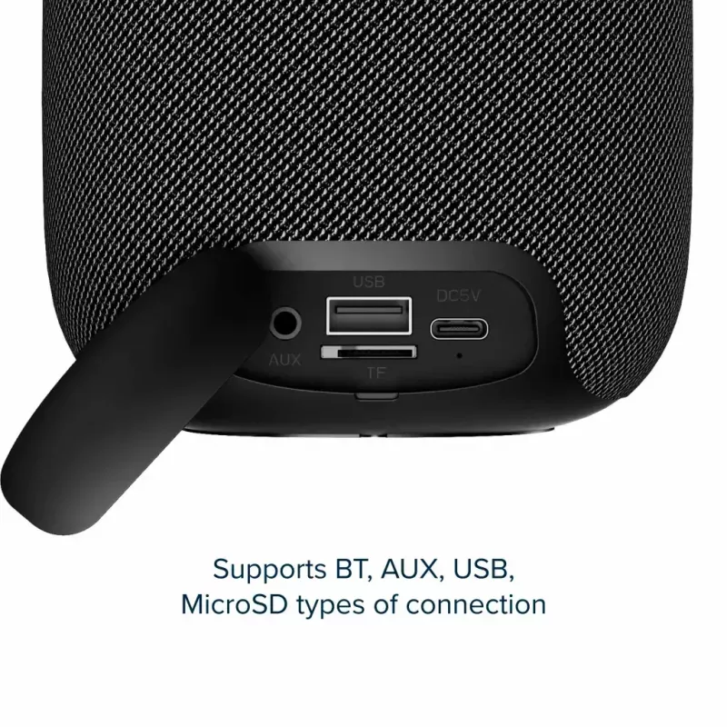 Canyon BSP-8 tragbarer Bluetooth-Lautsprecher, 10 W, Rot