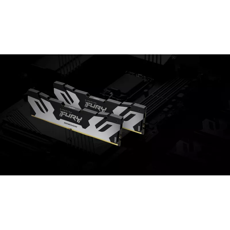 Kingston Technology FURY 32GB 6400MT/s DDR5 CL32 DIMM Renegade Silver XMP