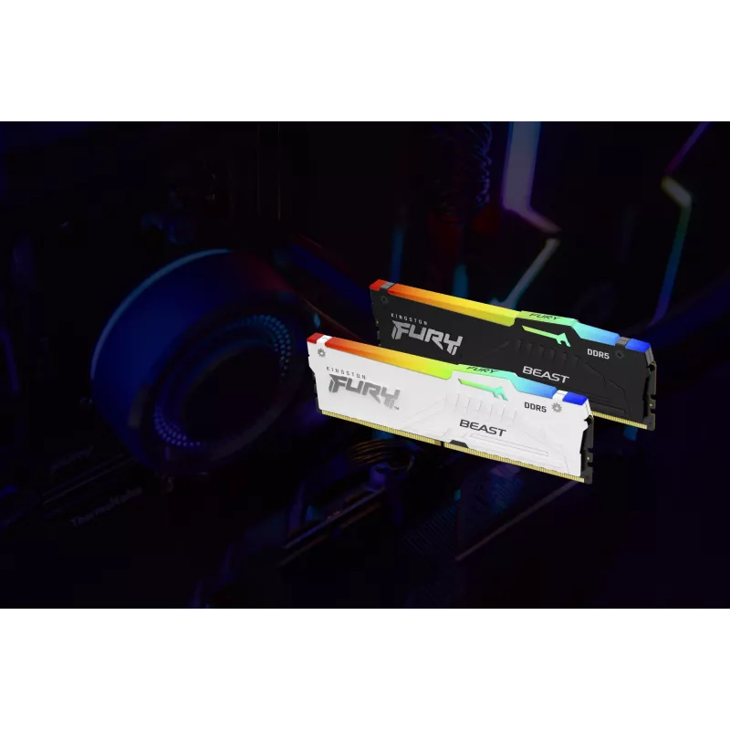 Kingston Technology FURY Beast 64GB 6000MT/s DDR5 CL36 DIMM (2er-Kit) RGB