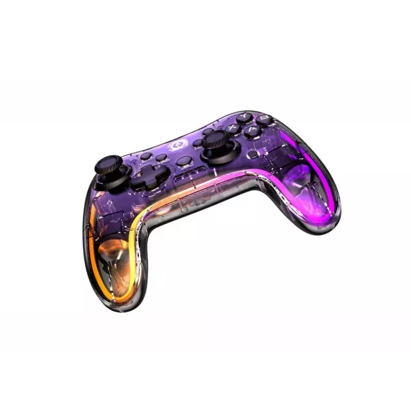 Canyon Brighter GPW-04 Wireless-Gamepad mit Dongle, kristalltransparent