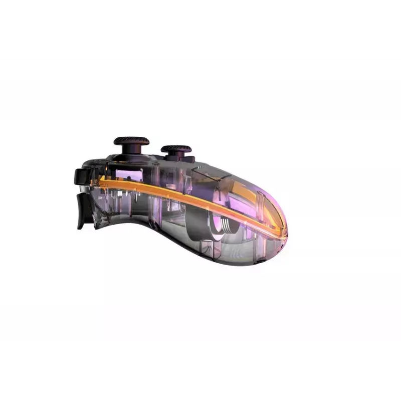 Canyon Brighter GPW-04 Wireless-Gamepad mit Dongle, kristalltransparent