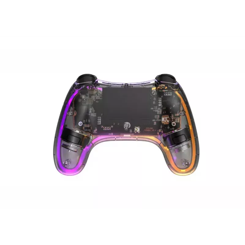Canyon Brighter GPW-04 Wireless-Gamepad mit Dongle, kristalltransparent