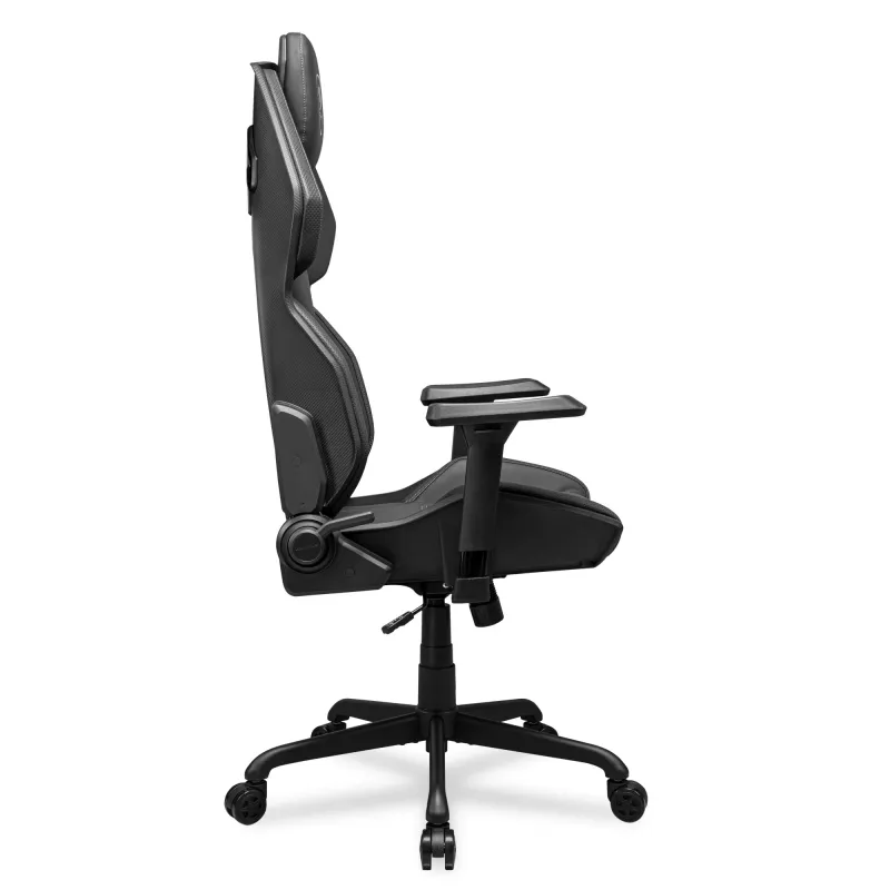COUGAR HOTROD CGR-ARX-BLB Gaming-Stuhl, Kunstleder, 3D-Armlehnen, bis 136 kg, schwarz