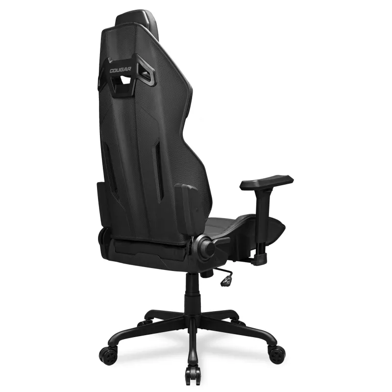 COUGAR HOTROD CGR-ARX-BLB Gaming-Stuhl, Kunstleder, 3D-Armlehnen, bis 136 kg, schwarz