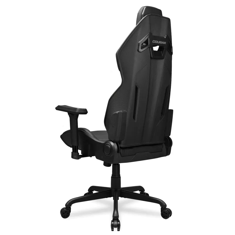 COUGAR HOTROD CGR-ARX-BLB Gaming-Stuhl, Kunstleder, 3D-Armlehnen, bis 136 kg, schwarz