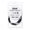 Club 3D CAC-2163 Mini-DisplayPort-auf-DisplayPort-1.2-HBR2-Kabel, Stecker/Stecker, 2 m (6,56 ft), 4K60Hz