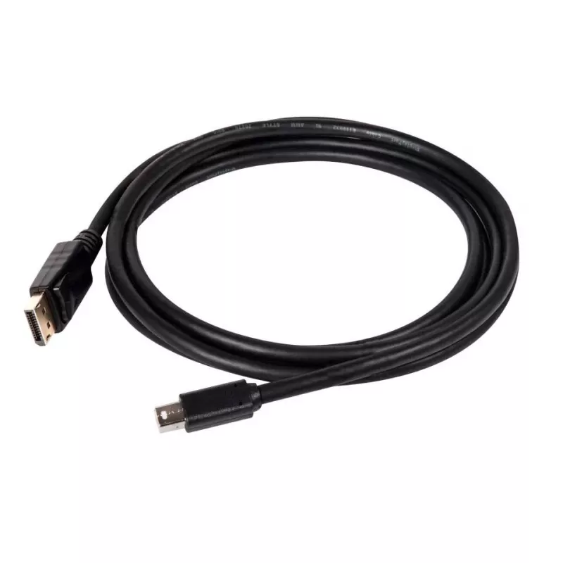 Club 3D CAC-2163 Mini-DisplayPort-auf-DisplayPort-1.2-HBR2-Kabel, Stecker/Stecker, 2 m (6,56 ft), 4K60Hz