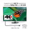 Club 3D CAC-2163 Mini-DisplayPort-auf-DisplayPort-1.2-HBR2-Kabel, Stecker/Stecker, 2 m (6,56 ft), 4K60Hz